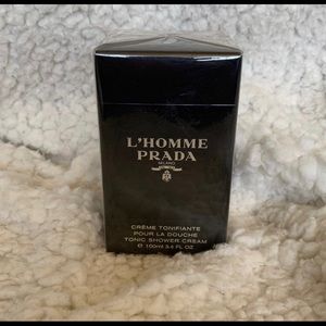 Men’s L ‘Homme Prada shower cream